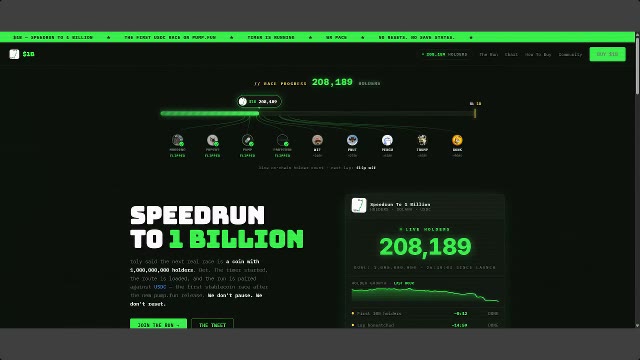Speedrun To 1 Billion