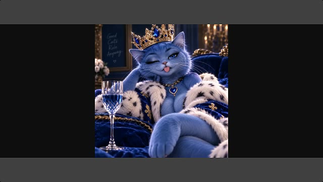 Blue Queen Coin