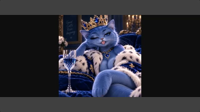 Blue Queen Coin