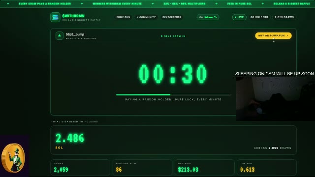 Winners Withdraw Every Minute