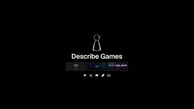 Describe Games