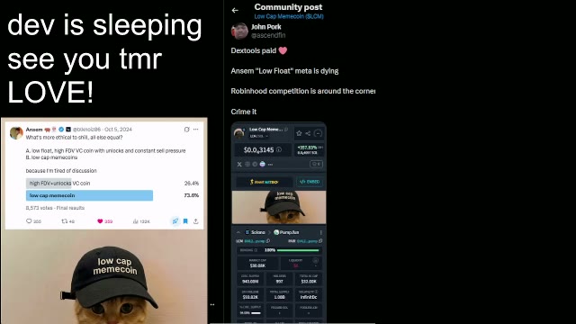 Low Cap Memecoin