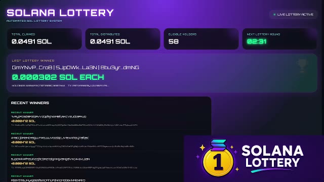 Solana Lottery