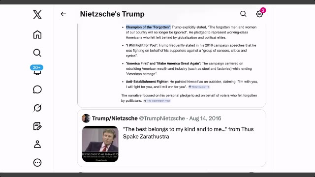 Nietzsche's Trump