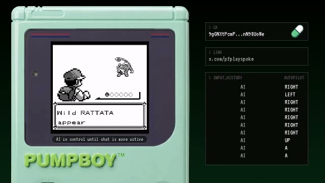 Pumpfun Plays Pokemon